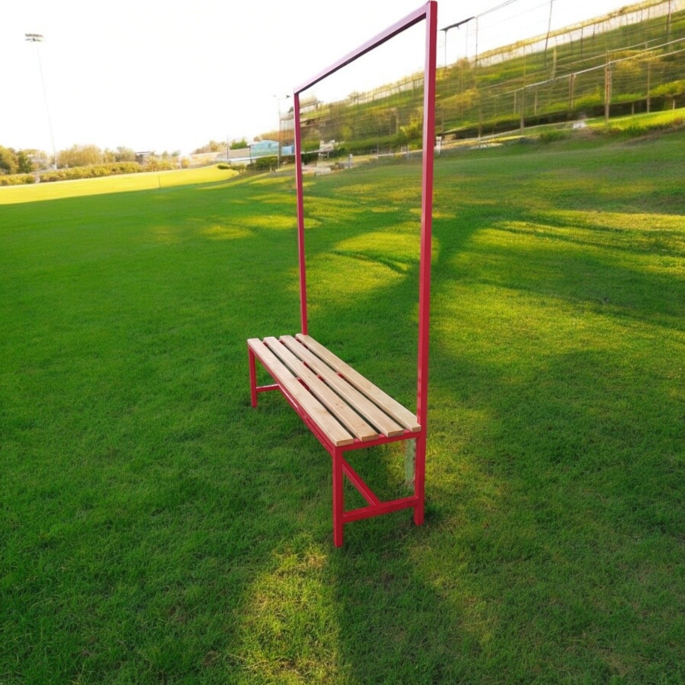 Banco de Vestuario con Barral Perchero - Imagen 5